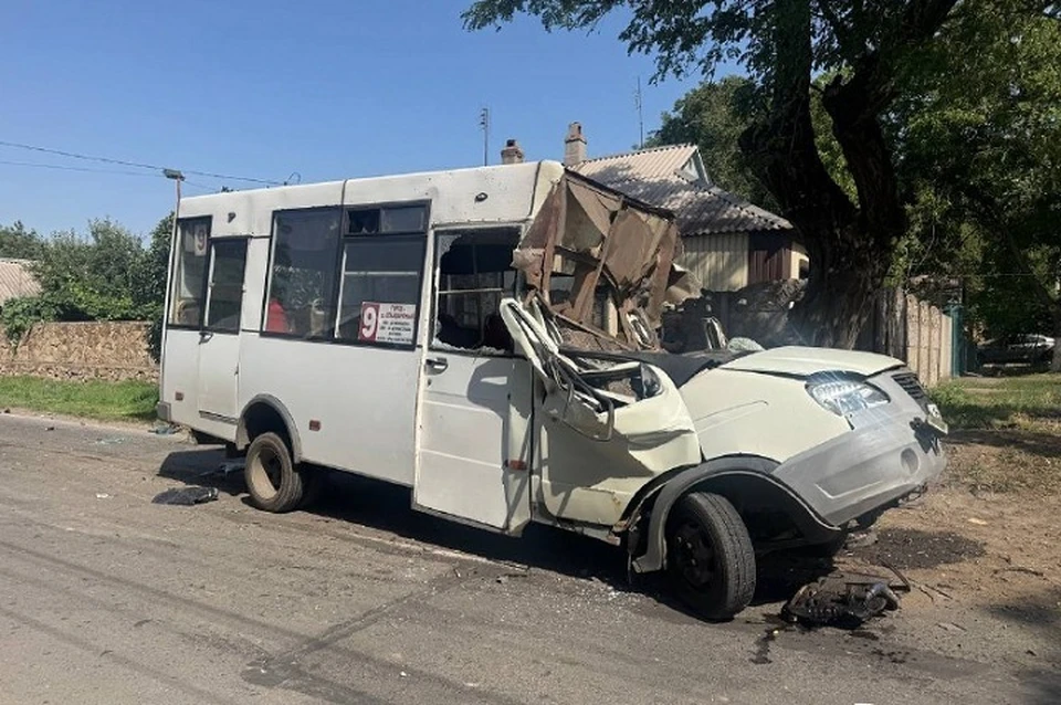 Следком расследует обстоятельства трагической аварии в Енакиево. Фото: МВД по ДНР