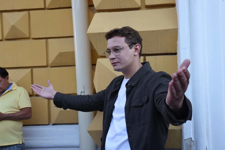 Актер приехал на фестиваль киноискусства «Горький fest».
