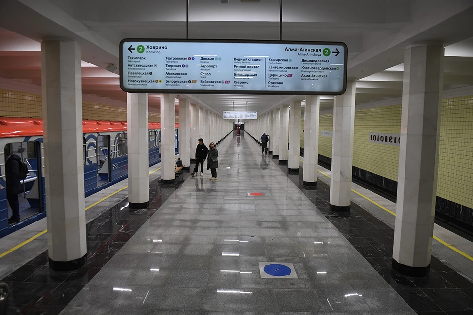 В метро Москвы восстановили движение поездов на зеленой ветке