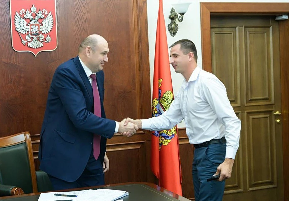 Врио губернатора Оренбургской области провел прием граждан. Фото: Телеграм-канал Евгения Солнцева.