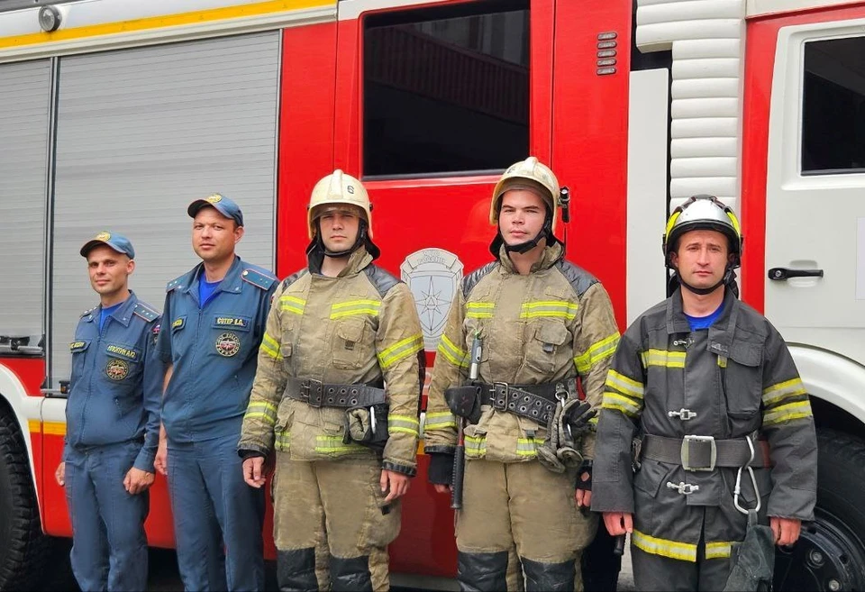 Огнеборцы сделали свое дело. Фото: ГУ МЧС Крыма
