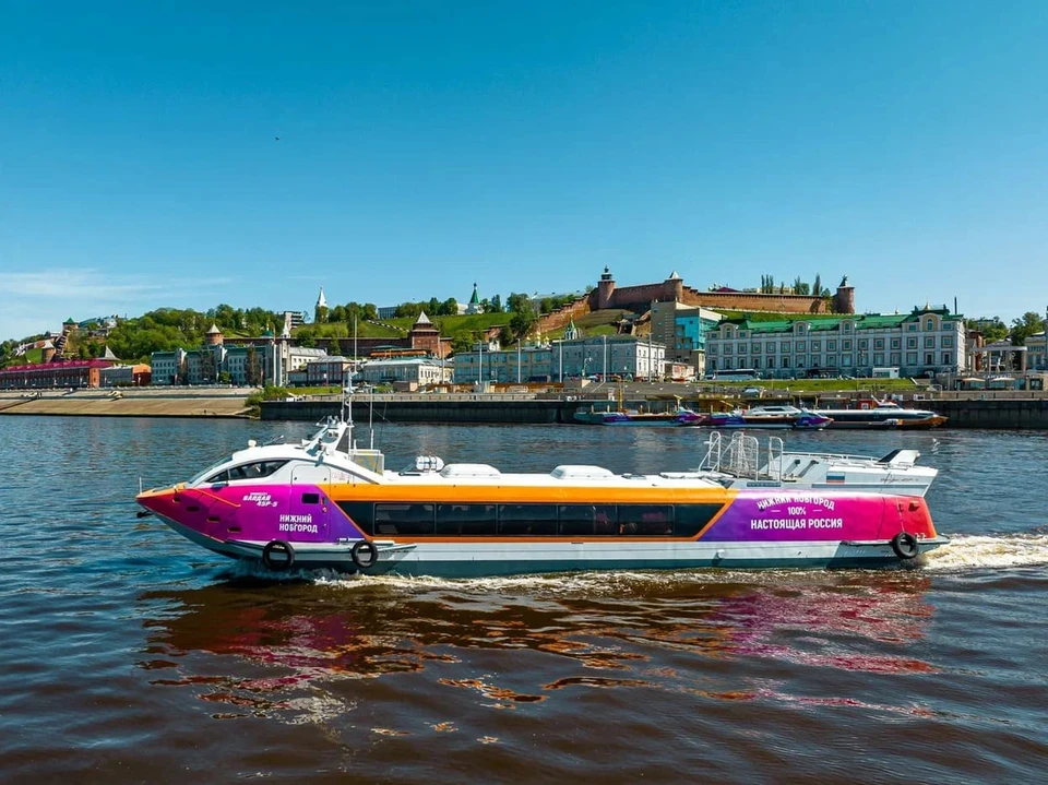 Рейсы «Метеора» из Нижнего Новгорода в Ярославль отменили из-за аварии на Волге.