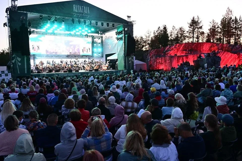 Фестиваль Ruskeala Symphony. Фото: Правительство РК