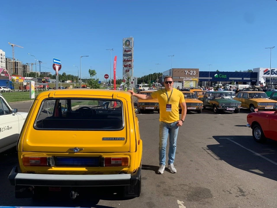 «Ниву» Андрея Чернышова отметили Дипломом на фестивале «РетроЛето-2022». Фото из личного архива следователя.