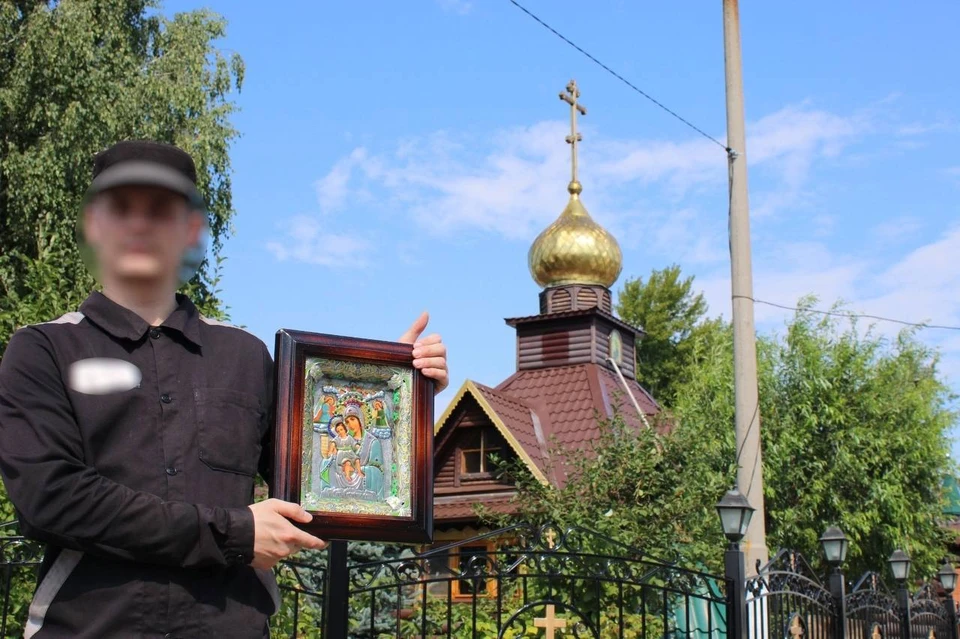 Считается, что икона Божией Матери «Достойно есть» имеет чудотворную силу. Фото УФСИН