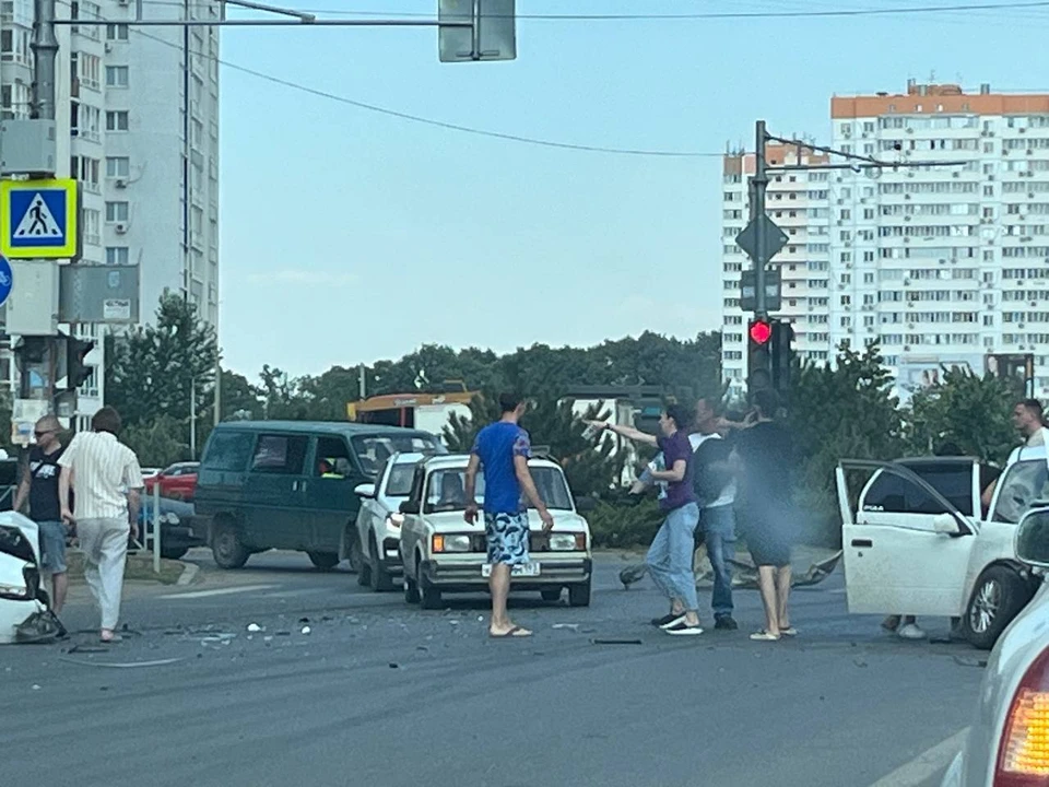 Авария в Краснодаре