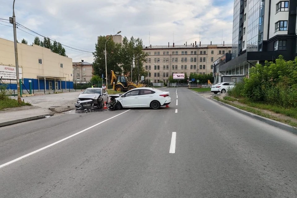 Четыре человека пострадали в ДТП в Новосибирске. Фото: ГАИ Новосибирской области