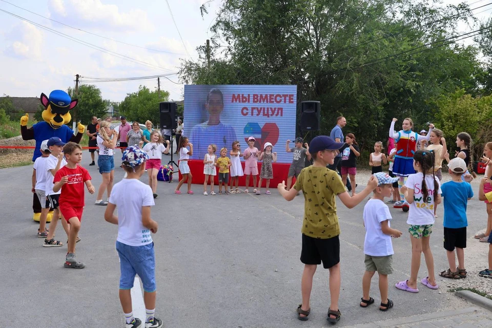 В селе Баурчи открыта обновленная улица 40 лет Октября.