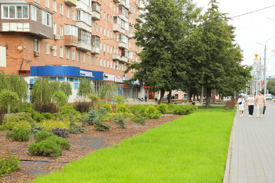 В Туле завершили обустройство двух новых зеленых зон.