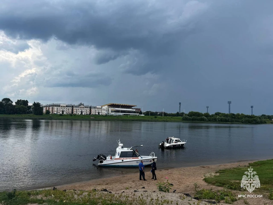 На месте гибели девочки. Фото: Гу МЧС России по Тверской области