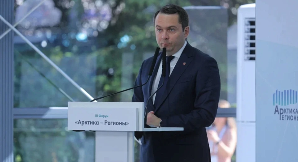 Губернатор Андрей Чибис рассказал о стратегических планах по развитию Арктической зоны и Северного морского пути. Фото: пресс-служба правительства Архангельской области.
