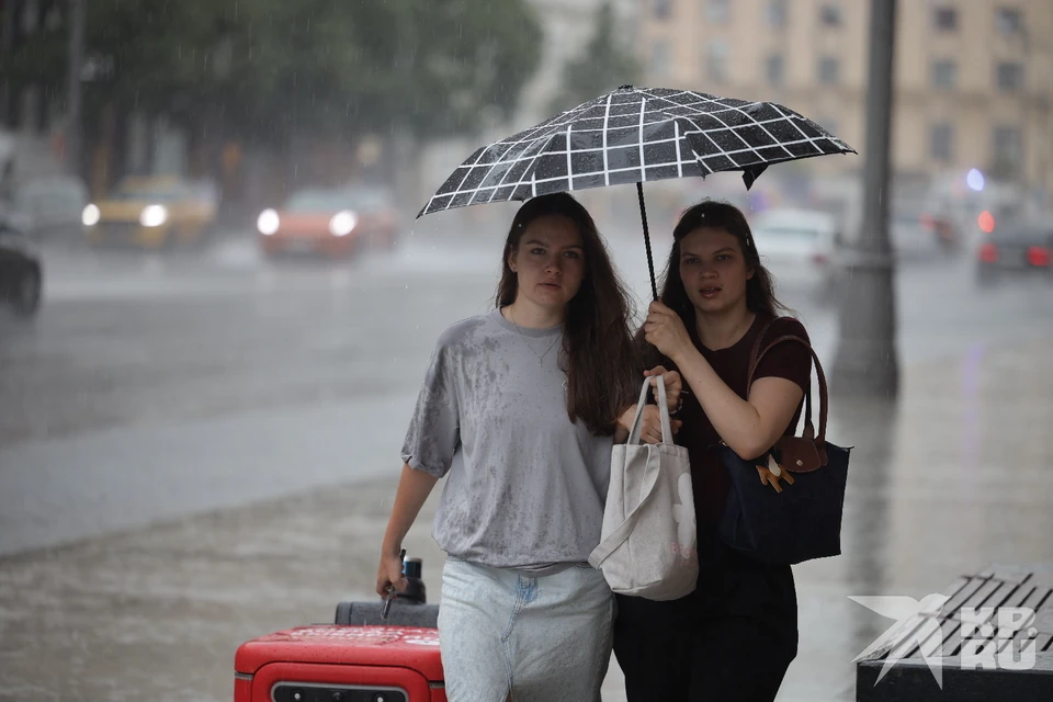 Грозы и дожди продлятся в Рязани несколько дней с коротким перерывом