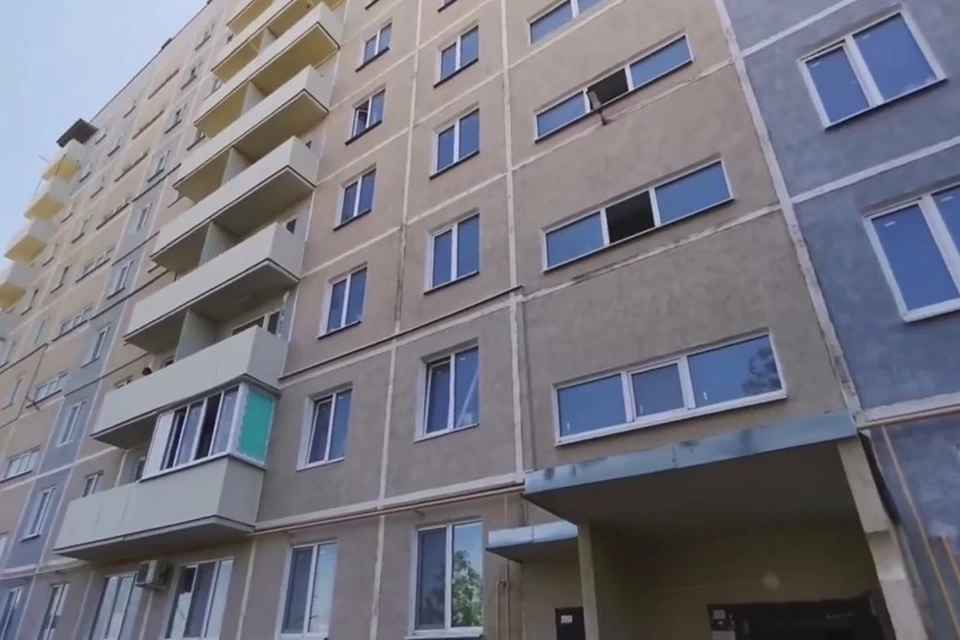 В Мариуполе завершают восстановление дома, изначально предназначенной под снос. Фото: ГБУ МО «УТНКР»