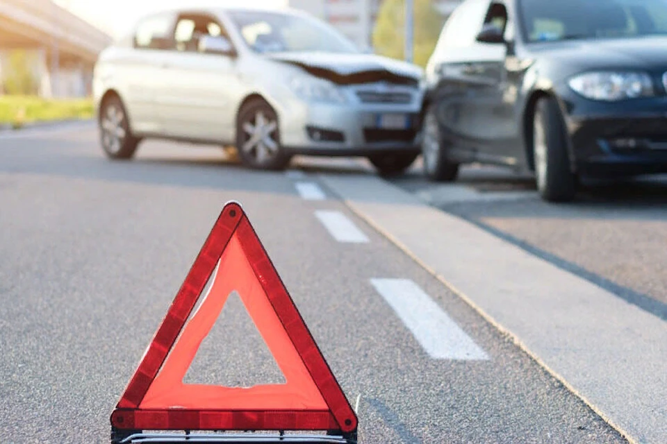 Авария на 81 км внешней стороны МКАД создала километровую пробку