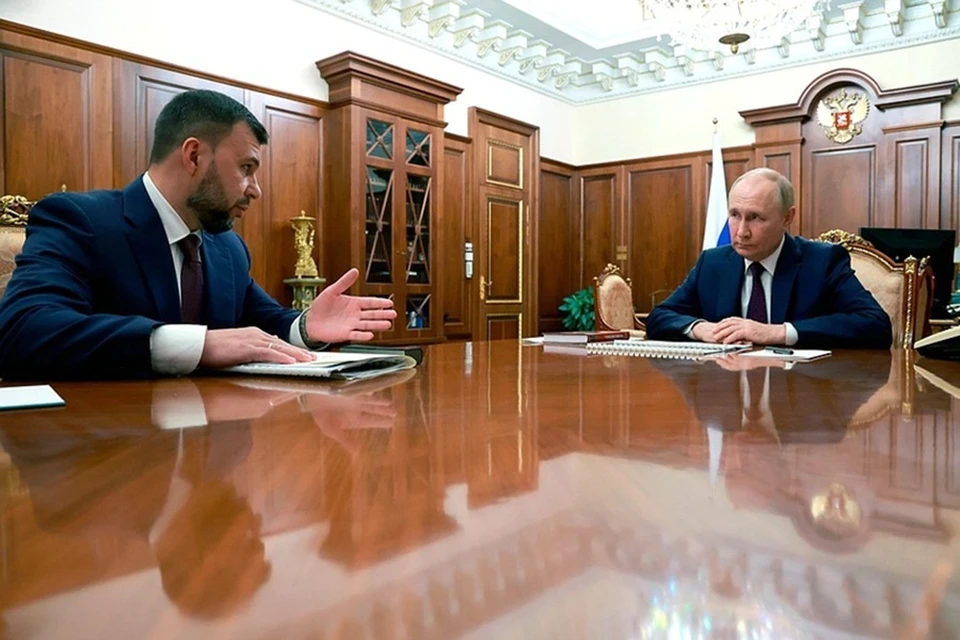 4 августа в Кремле состоится встреча Владимира Путина с Главой ДНР. Фото: kremlin.ru