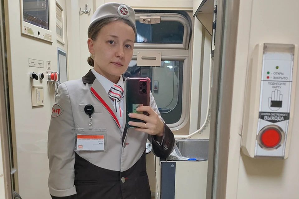 Алина Халитова встретила День железнодорожника на работе - в двухэтажном поезде «Уфа – Имеретинский курорт – Уфа». Фото: личный архив героини публикации