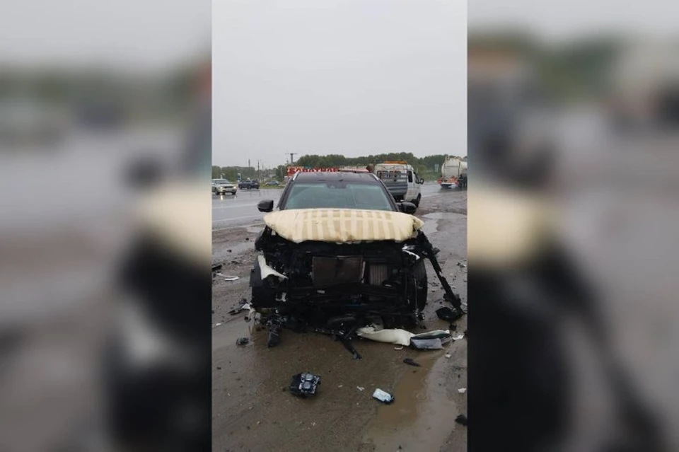В Новосибирской области на трассе Болотное — Кемерово произошло смертельное ДТП. Фото: ГАИ Новосибирской области