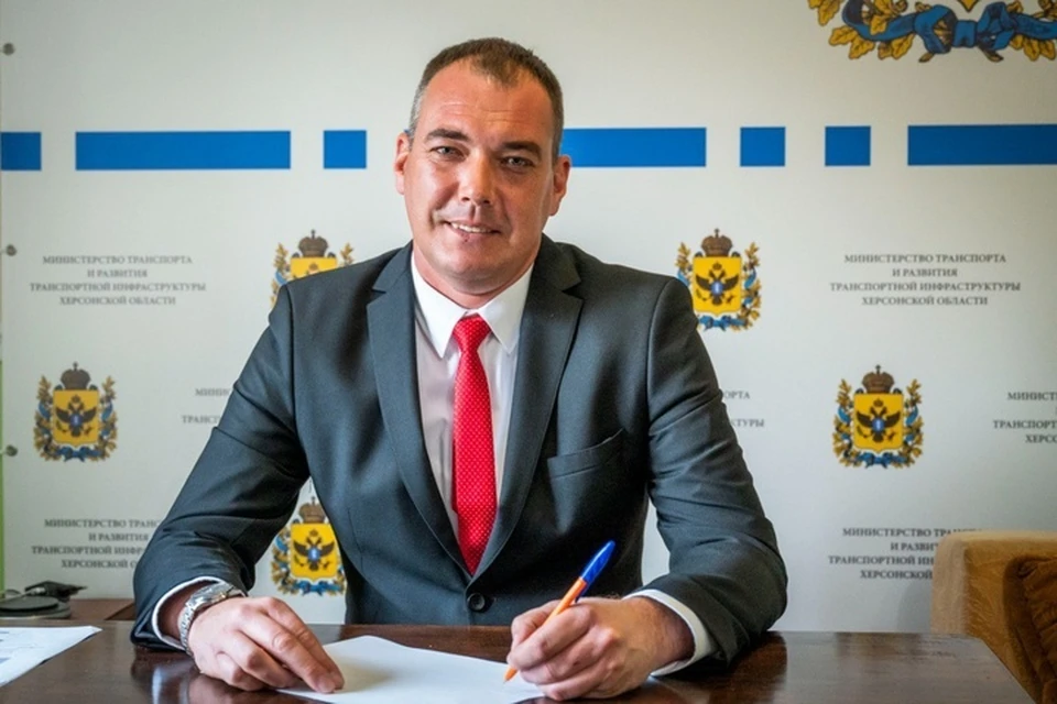 Задержан правоохранителями глава регионального минтранса Александр Балышев. Фото: министерство транспорта и развития транспортной инфраструктуры Херсонской области