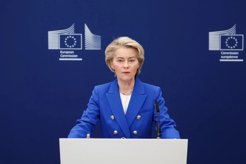 Фон дер Ляйен обсудила с Зеленским конфликт на Украине и вступление страны в ЕС