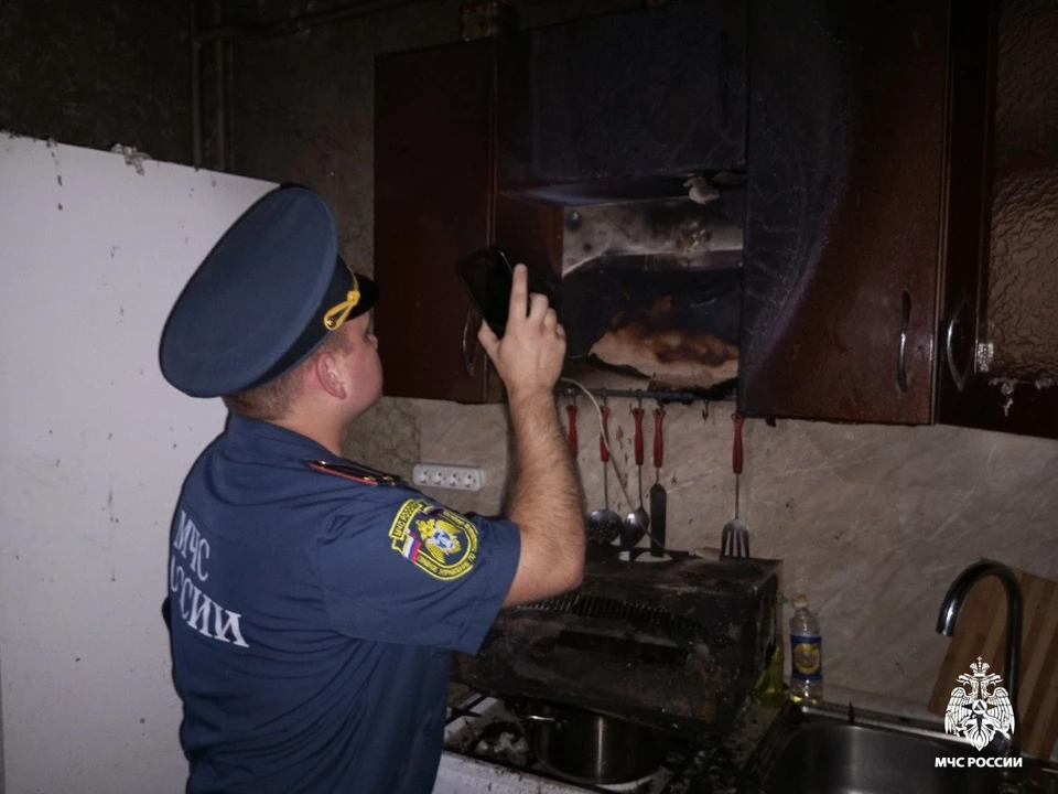 Пожар зафиксирован на улице Полынковской