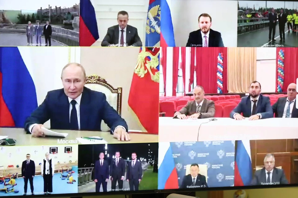 Копейский детсад стал одним из объектов, который открыл президент накануне Дня строителя. Фото: пресс-служба губернатора