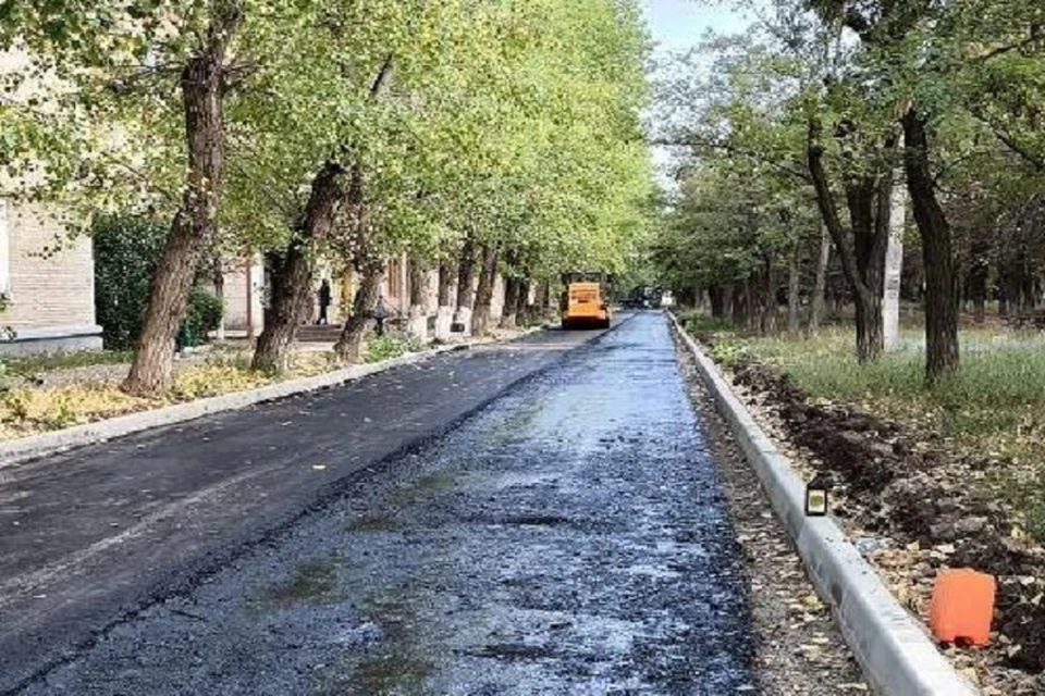 Якутия восстанавливает дороги в Докучаевске. Фото: Минтранс ДНР