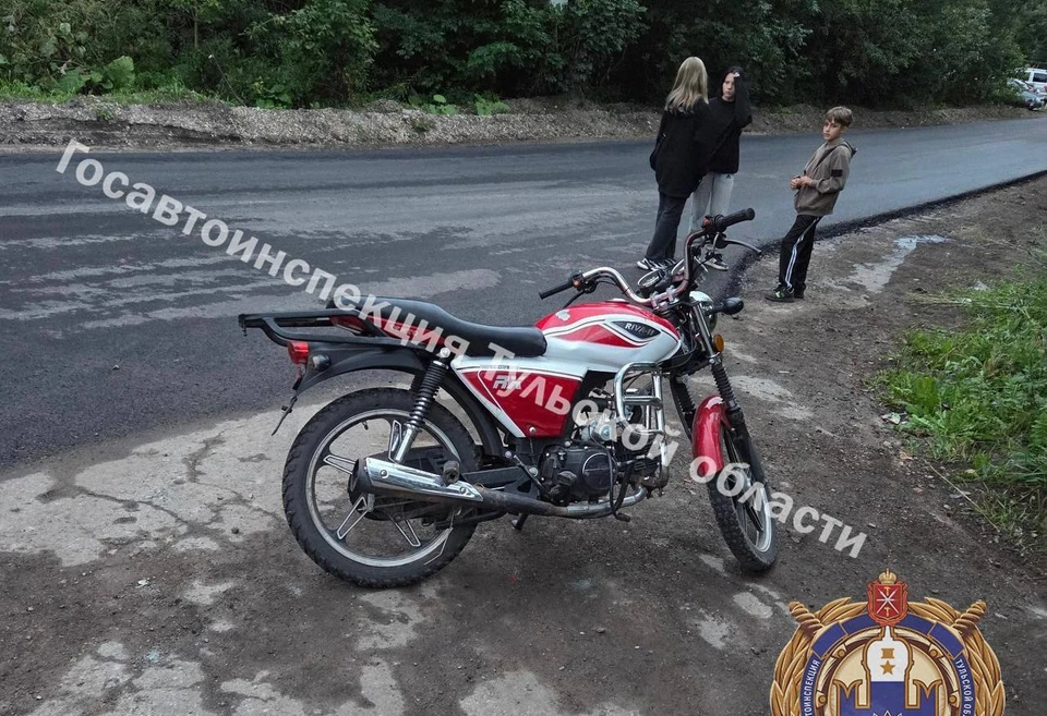 Несовершеннолетний мопедист устроил ДТП с автомобилем «ВАЗ» с Донском.