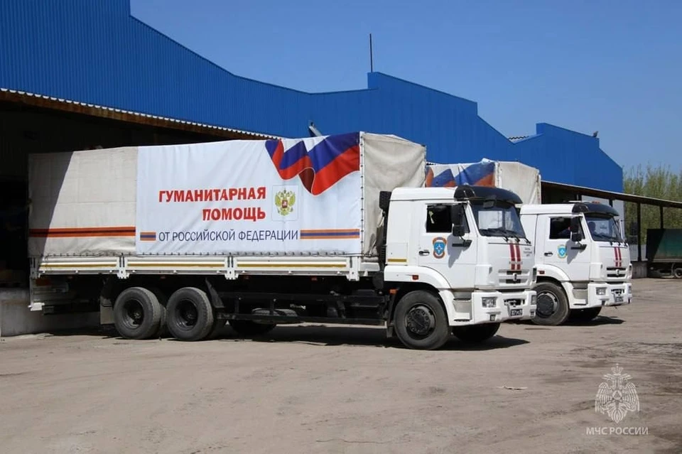 МЧС России продолжает активно участвовать в процессе восстановления Донбасса, оказывая помощь региону на пути к мирной жизни. Фото: t.me/mchs_official