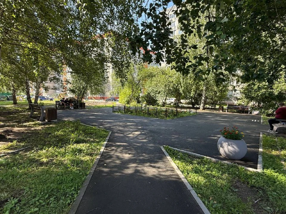 В Новосибирске открылись два новых общественных пространства в Калининском районе. Фото: пресс-служба мэрии Новосибирска