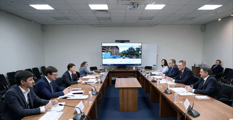 «Решение в пользу развития города»: Бусаргин встретился руководством ППК «Фонд развития территорий»