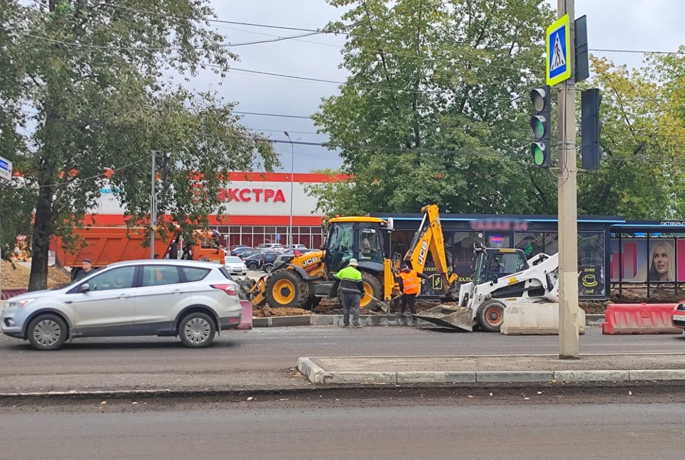 Работы идут.