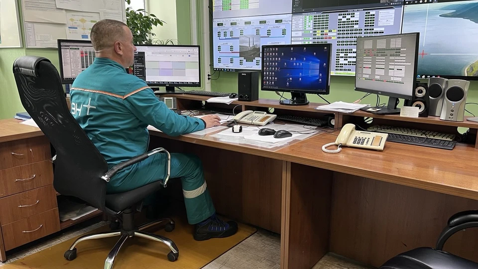 Главный щит управления тепловых сетей электрокотельной «Байкальская». Фото: КП-Иркутск