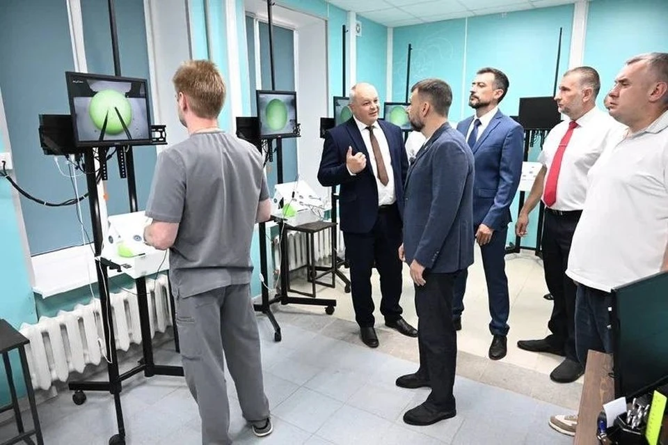 В Донецкой Народной Республике реализуются инновационные подходы к обучению медицинского персонала. Фото: ТГ/Пушилин