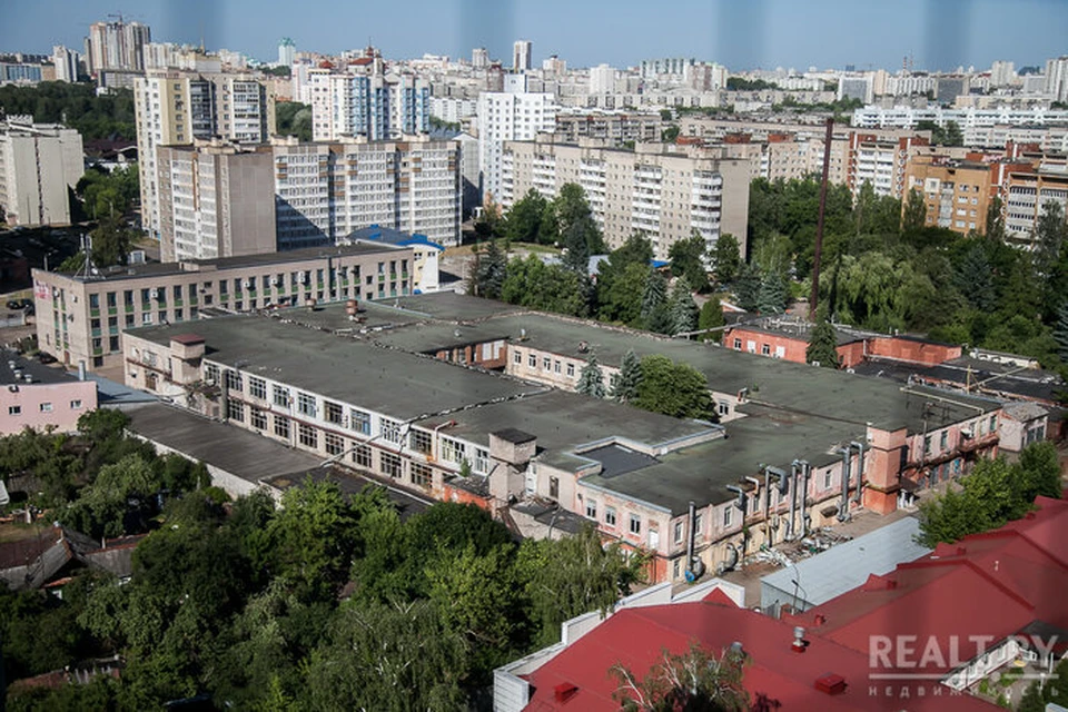 Швейную фабрику «Алеся» в центре Минска снесут, построив на ее месте жилье. Фото: Realt.by.