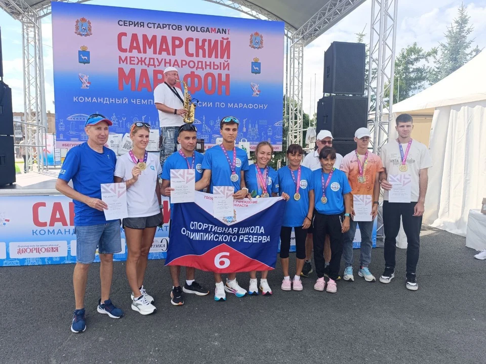 В Самаре 17 августа прошел международный марафон на Кубок главы города. Фото: минспорт Самарской области