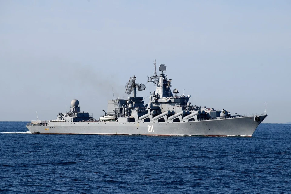 Крейсер "Адмирал Нахимов" вышел в море на ходовые испытания после модернизации