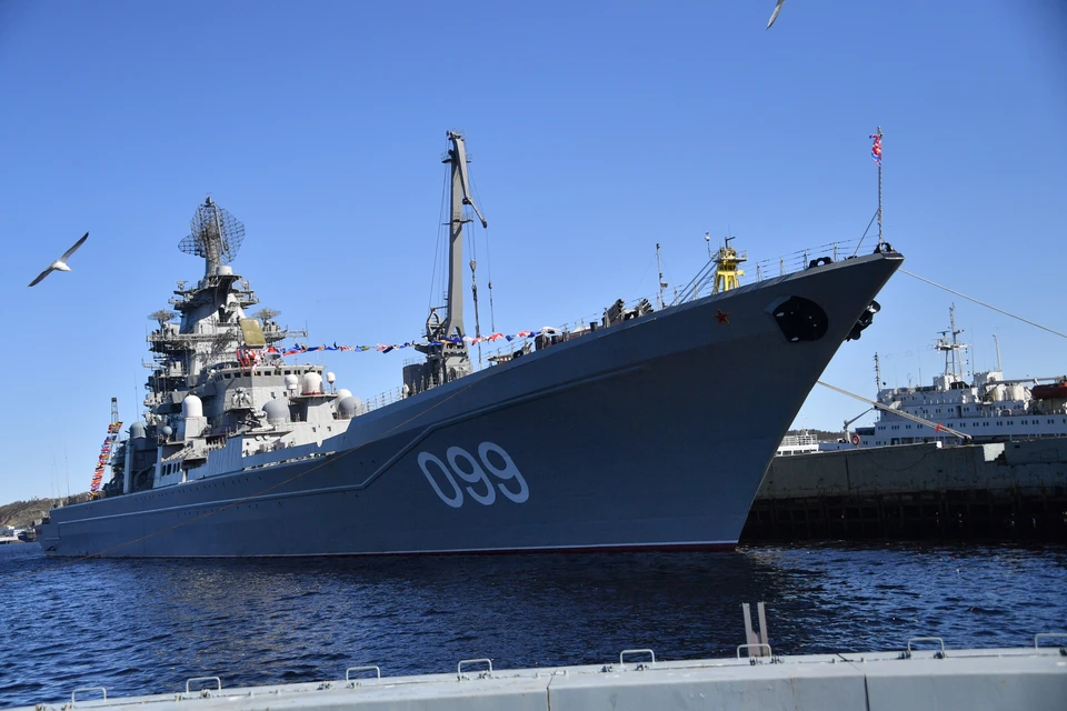 Западные СМИ восхитились мощью российского атомного крейсера «Адмирал Нахимов»