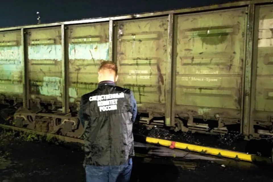 В Иркутской области сошли с рельсов два вагона с углем. Фото: Восточное межрегиональное СУТ СК России.