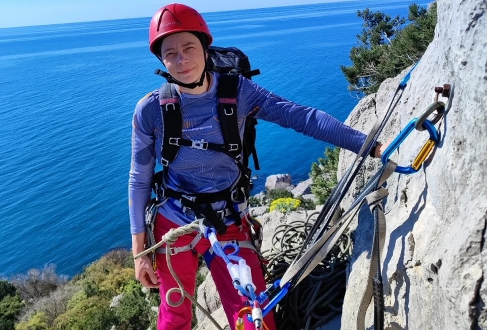 Елена Ситникова занималась альпинизмом несколько лет.