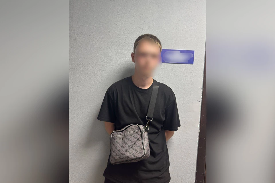 Курьер – 19-летний житель Башкортостана. Фото: ГУ МВД по Челябинской области