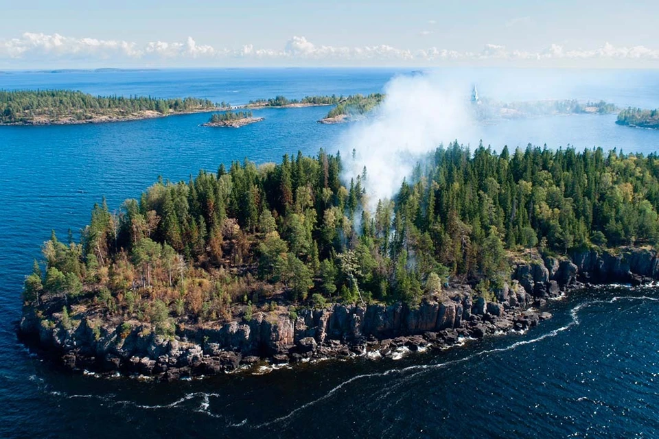 До обители рукой подать. Фото: Валаамский монастырь.