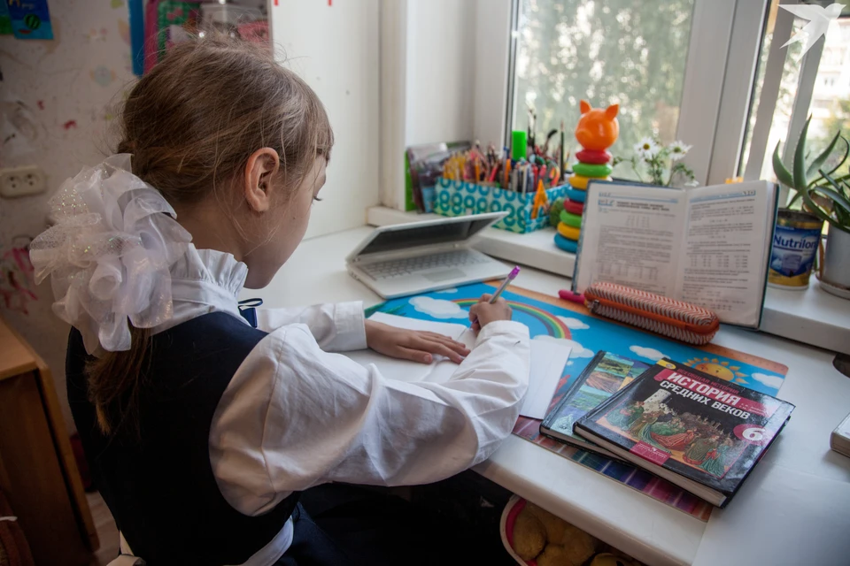 Родителям рекомендуется заранее подготовить рабочее место и проверить освещение, мебель и микроклимат в комнате, чтобы учебный процесс был безопасным и эффективным.