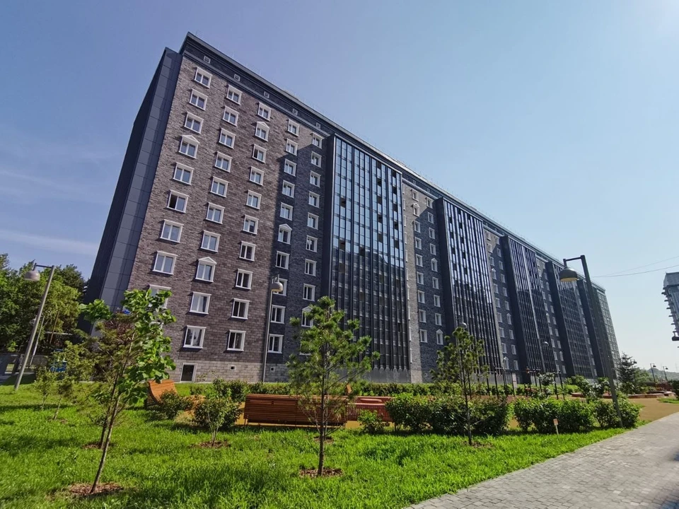 В Хабаровске началось заселение 240 арендных квартир, построенных по президентской программе. Фото: ДОМ.PФ.