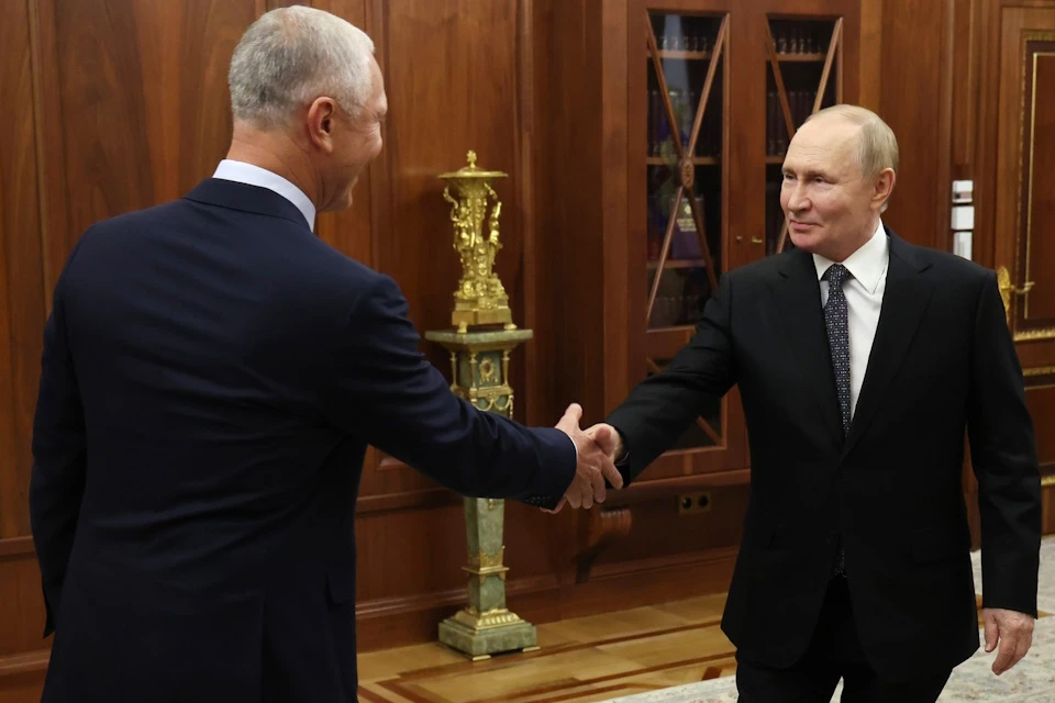 Владимир Сальдо доложил Владимиру Путину о представленности банков России в регионе Фото: www.kremlin.ru
