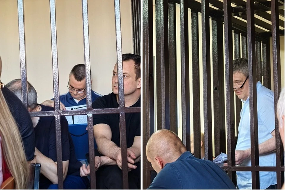 На скамье подсудимых вместе с Олегом Бойко оказались еще шесть человек.