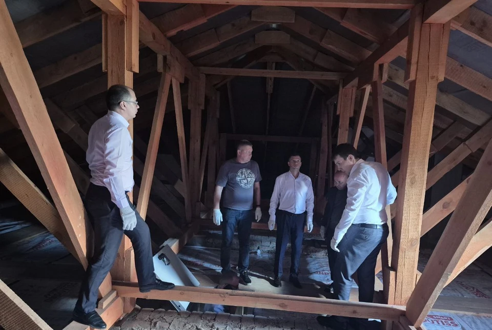 В доме №28 на улице Карла Маркса в Ульяновске завершился капитальный ремонт скатной крыши. ФОТО: тг-канал Фонда модернизации ЖКК УО