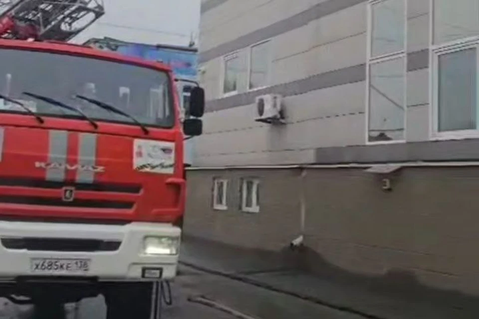На центральном рынке в Иркутске 29 августа произошел пожар