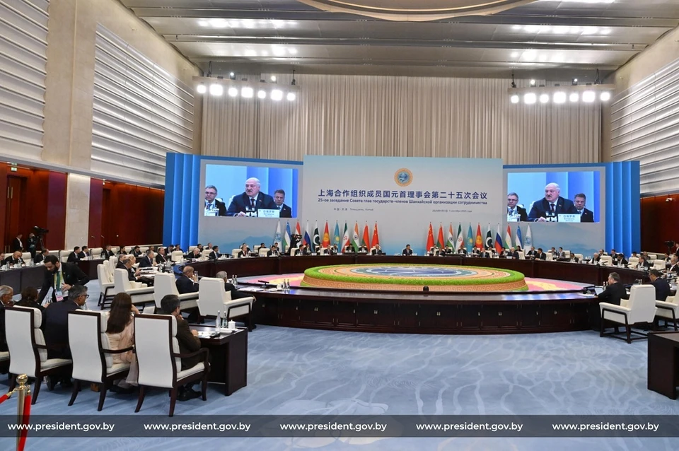 Лукашенко видит потребность в независимом финансовом механизме ШОС. Фото: president.gov.by.