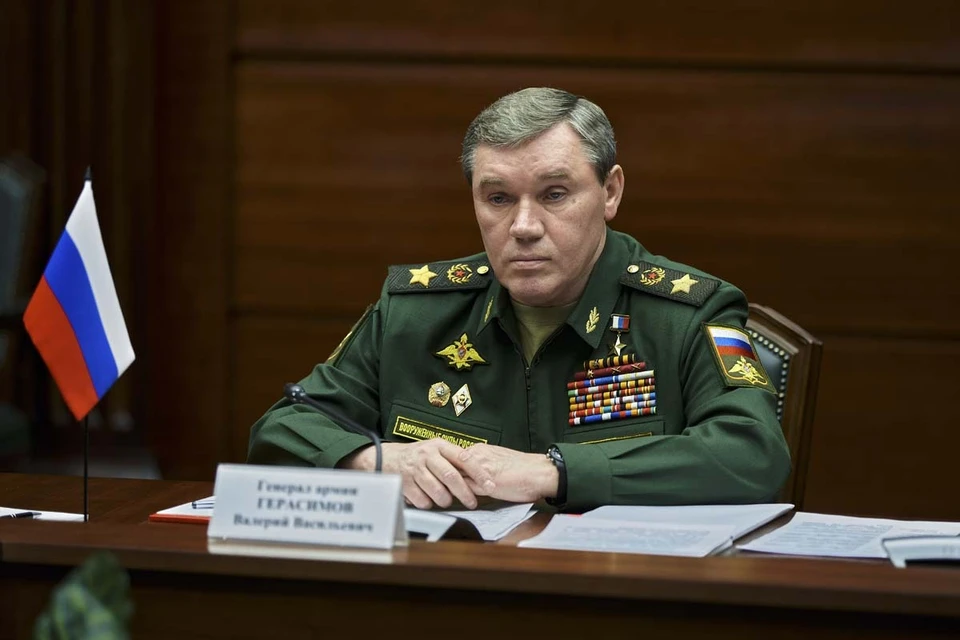 Глава Генерального штаба Вооруженных сил России Валерий Герасимов