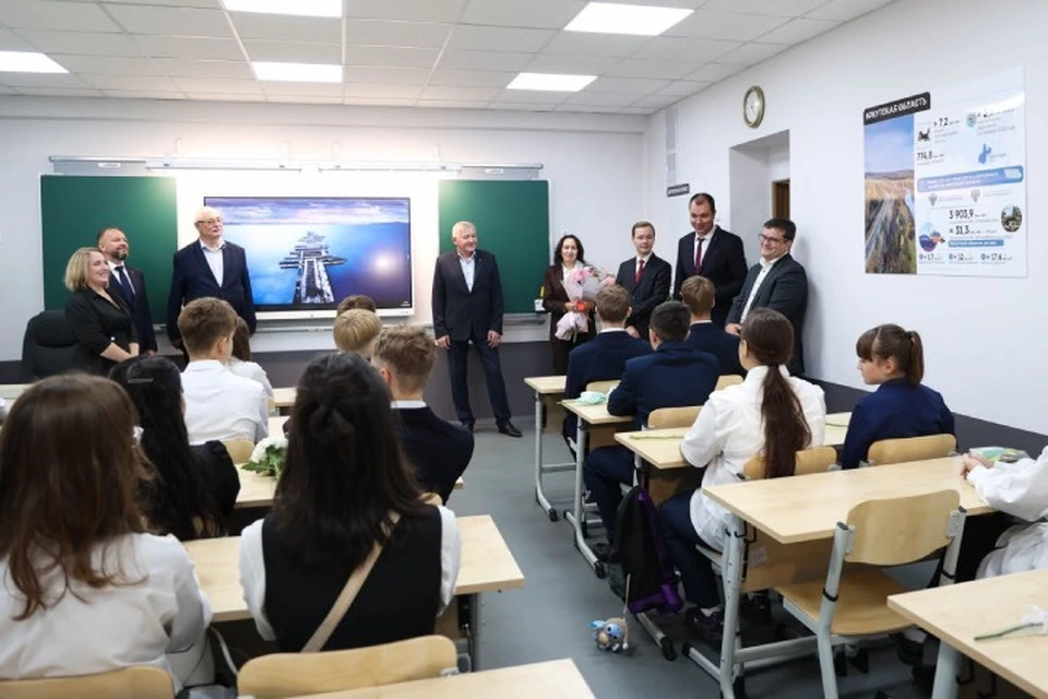 В Иркутске открылся первый в регионе «Дорожный класс». Фото: пресс-служба правительства Иркутской области